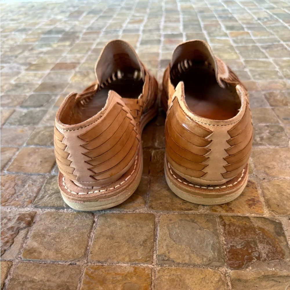 Men leather huaraches